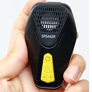 Portable Black and Yellow Speaker